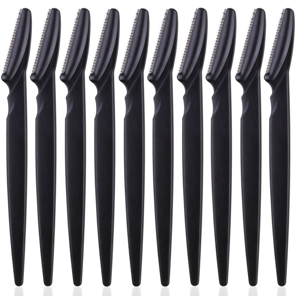 black eyebrow blade set