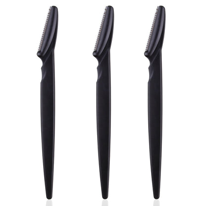 3 black eyebrow blade