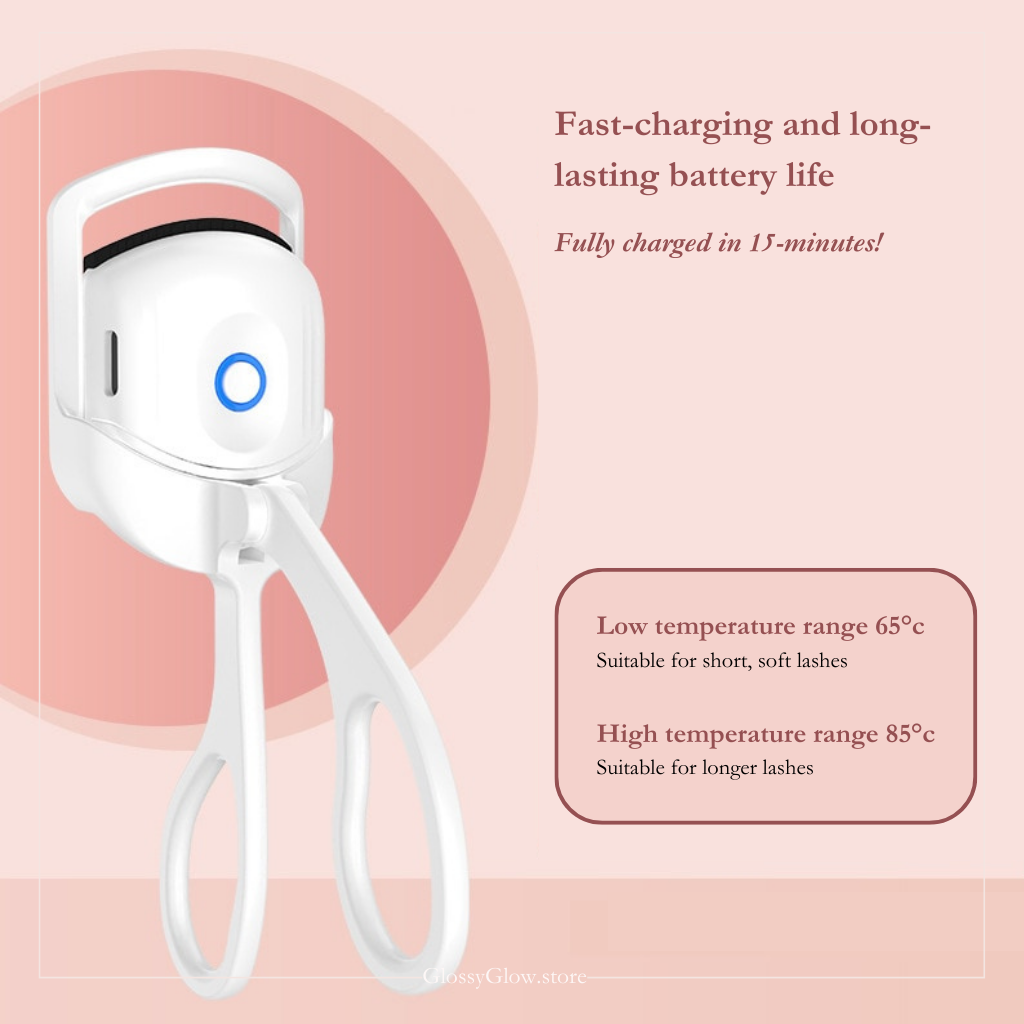 Portable Electric Heated Eyelash Curler