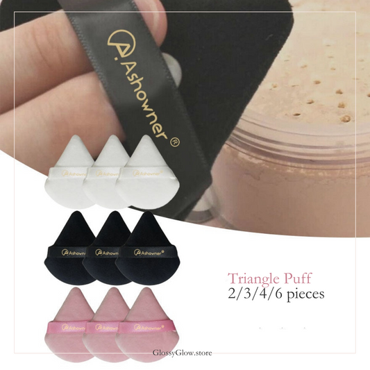 2/3/4/6Pcs Triangle Powder Puff Sponge